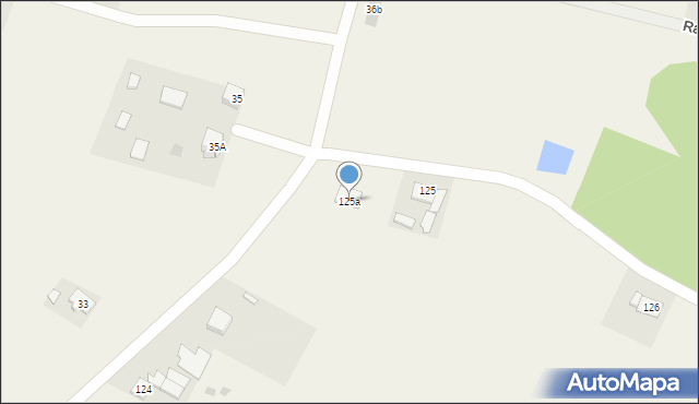 Michale, Michale, 125a, mapa Michale