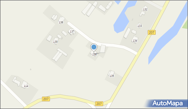 Michale, Michale, 136, mapa Michale