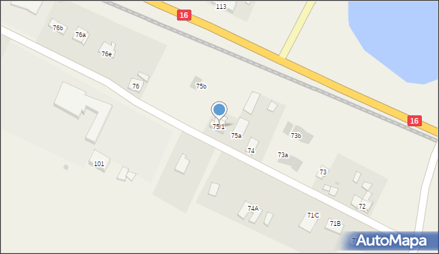 Michale, Michale, 75/1, mapa Michale