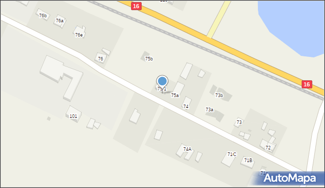 Michale, Michale, 75/2, mapa Michale