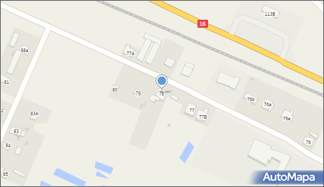 Michale, Michale, 78, mapa Michale