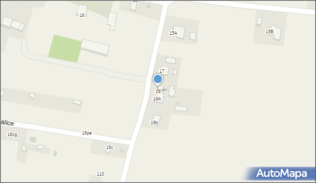 Michalice, Michalice, 19, mapa Michalice