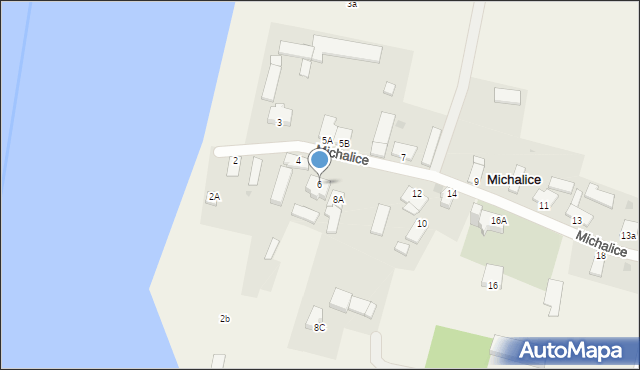 Michalice, Michalice, 6, mapa Michalice