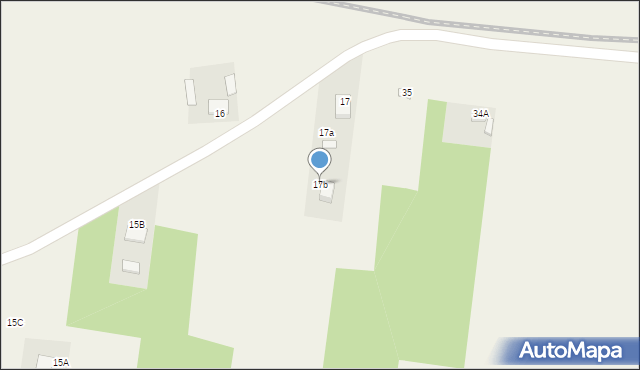 Michalinek, Michalinek, 17b, mapa Michalinek