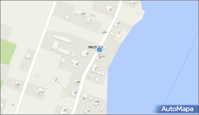 Michałki, Michałki, 14, mapa Michałki