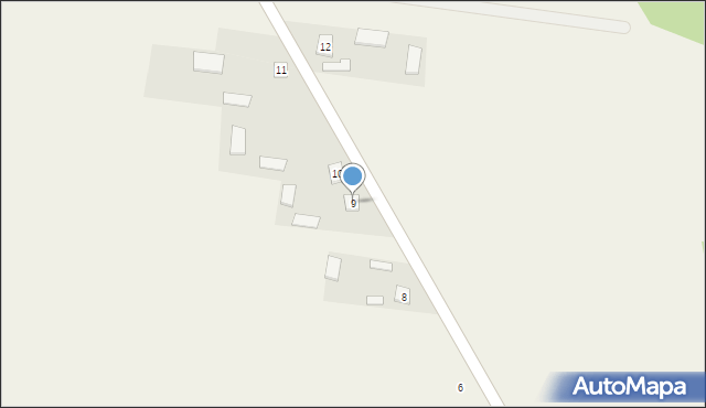 Michałki, Michałki, 9, mapa Michałki