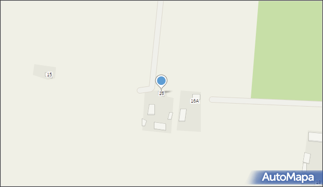 Michałki Kolonia, Michałki Kolonia, 16, mapa Michałki Kolonia