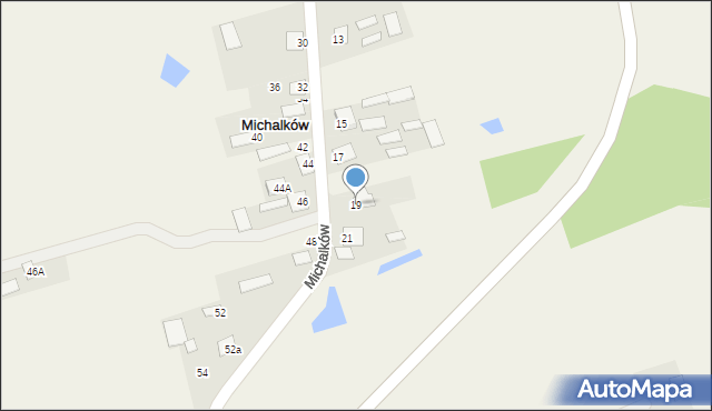 Michalków, Michalków, 19, mapa Michalków