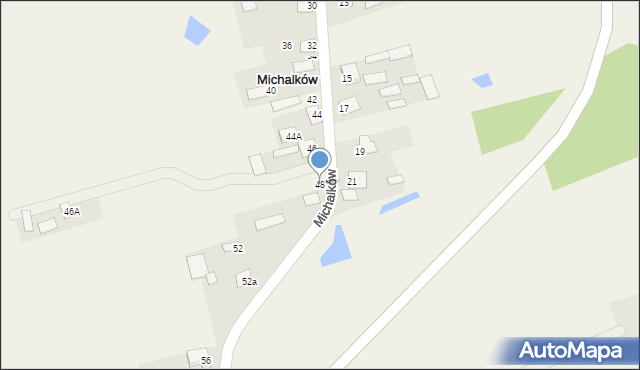 Michalków, Michalków, 48, mapa Michalków