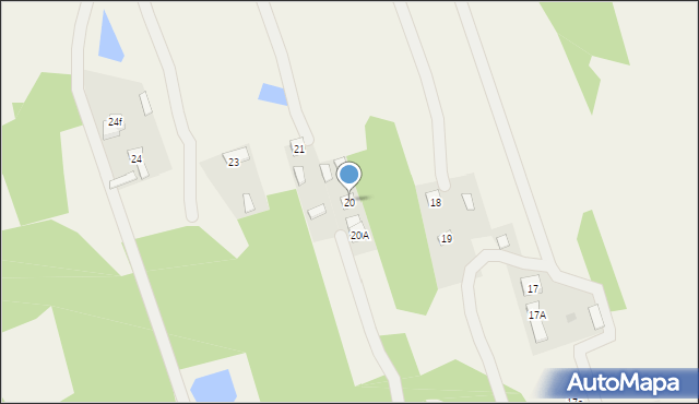 Michałów, Michałów, 20, mapa Michałów