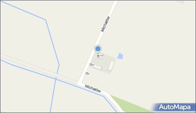Michałów, Michałów, 35, mapa Michałów