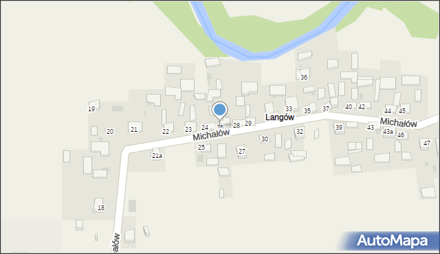 Michałów, Michałów, 26, mapa Michałów