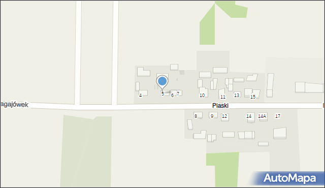 Michałów, Michałów, 5, mapa Michałów