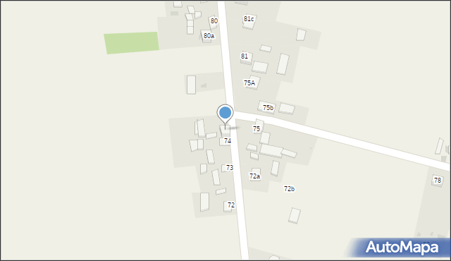 Michałów, Michałów, 76a, mapa Michałów