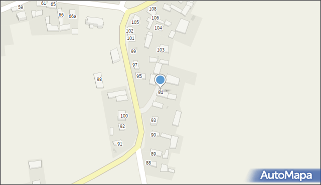 Michałów, Michałów, 94, mapa Michałów