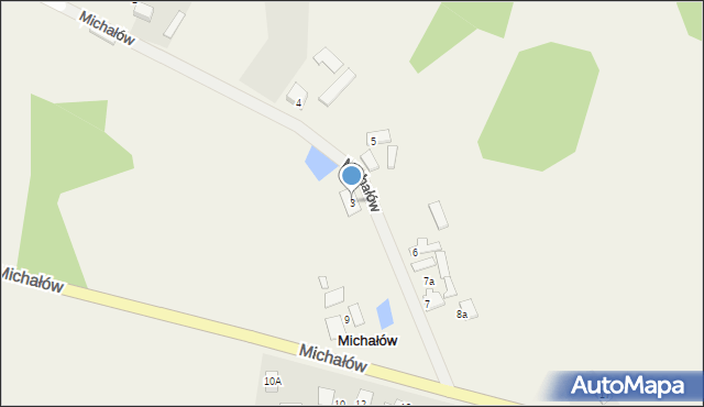 Michałów, Michałów, 3, mapa Michałów