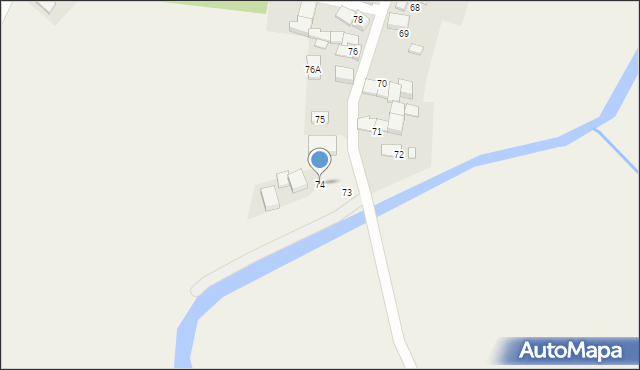 Michałów, Michałów, 74, mapa Michałów