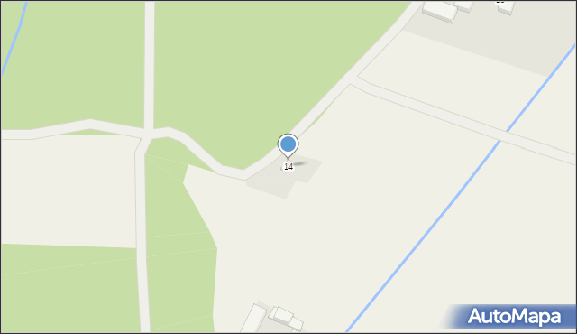 Michałów, Michałów, 14, mapa Michałów