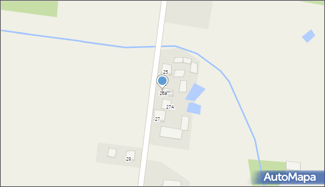 Michałów, Michałów, 26a, mapa Michałów