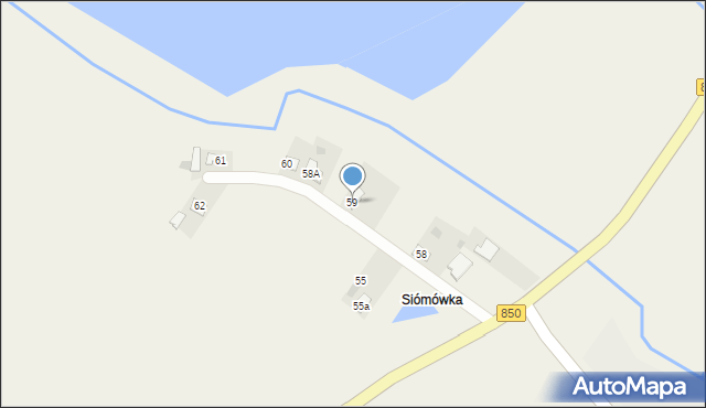 Michalów-Kolonia, Michalów-Kolonia, 59, mapa Michalów-Kolonia