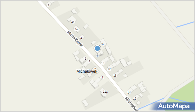 Michałówek, Michałówek, 8, mapa Michałówek