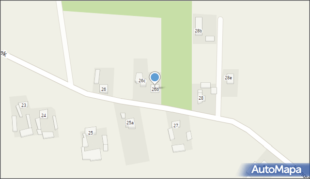 Michałówek, Michałówek, 26b, mapa Michałówek