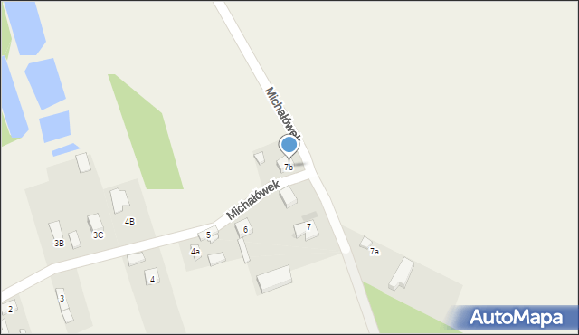 Michałówek, Michałówek, 7b, mapa Michałówek