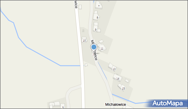 Michałowice, Michałowice, 12, mapa Michałowice