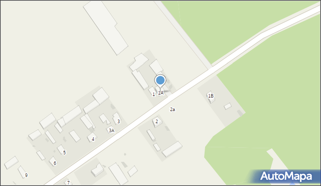 Michałówka, Michałówka, 1A, mapa Michałówka