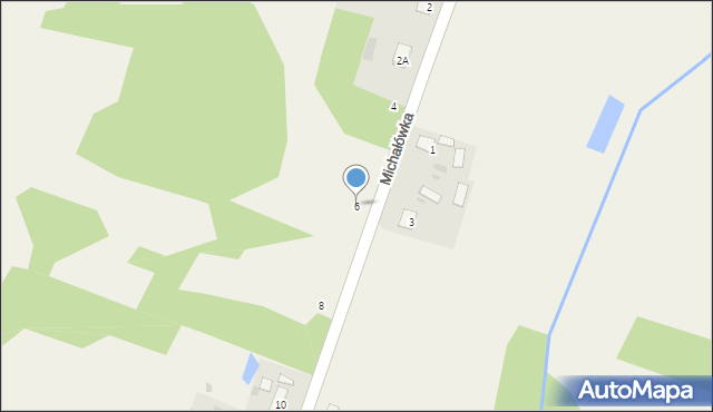 Michałówka, Michałówka, 6, mapa Michałówka
