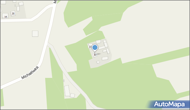 Michałówka, Michałówka, 30, mapa Michałówka