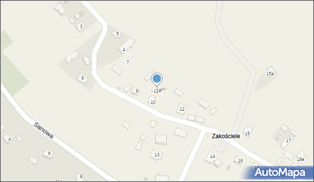 Michałówka, Michałówka, 11A, mapa Michałówka