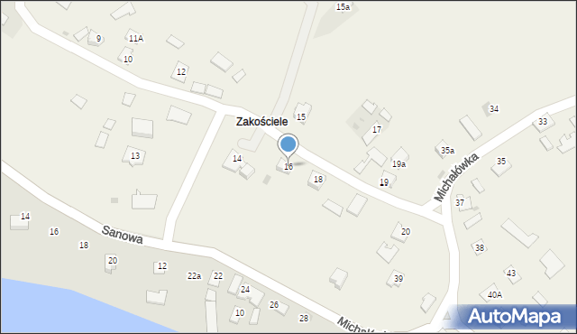 Michałówka, Michałówka, 16, mapa Michałówka