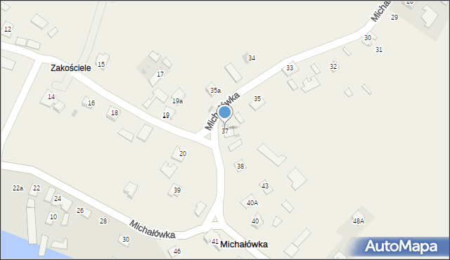 Michałówka, Michałówka, 37, mapa Michałówka