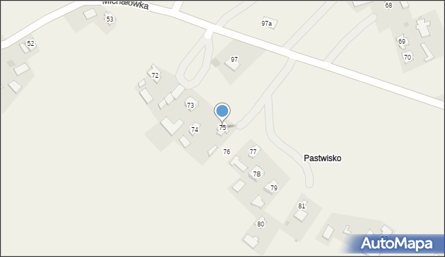 Michałówka, Michałówka, 75, mapa Michałówka