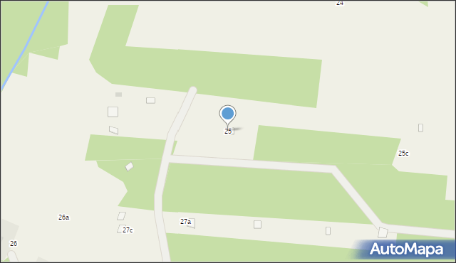 Michałowo, Michałowo, 25, mapa Michałowo