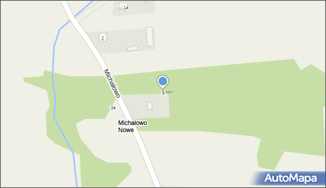 Michałowo, Michałowo, 3, mapa Michałowo