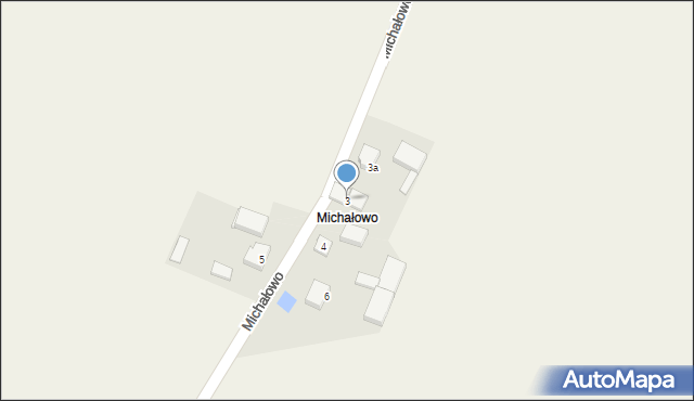 Michałowo, Michałowo, 3, mapa Michałowo