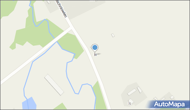 Michniowiec, Michniowiec, 30, mapa Michniowiec