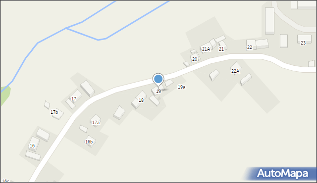 Michów, Michów, 19, mapa Michów