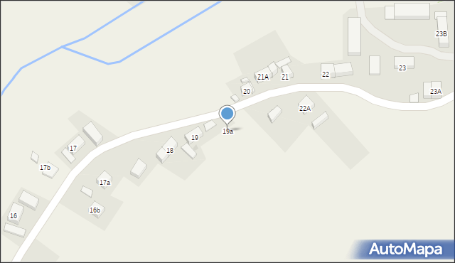 Michów, Michów, 19a, mapa Michów