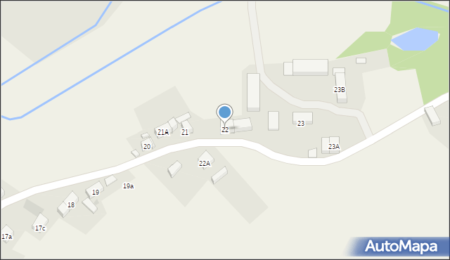 Michów, Michów, 22, mapa Michów