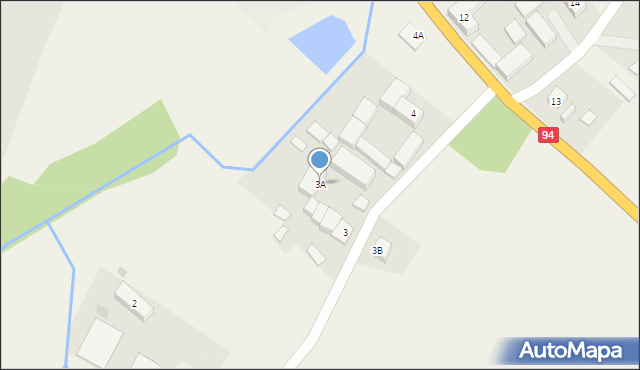 Michów, Michów, 3A, mapa Michów