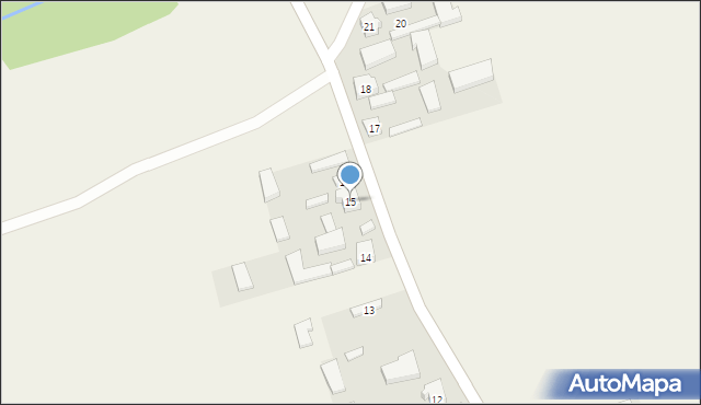 Michowice, Michowice, 15, mapa Michowice