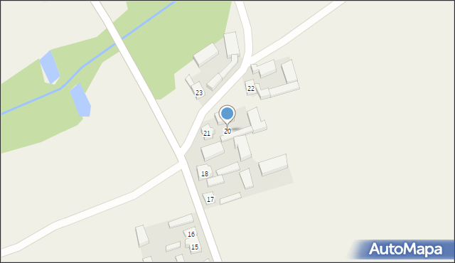 Michowice, Michowice, 20, mapa Michowice