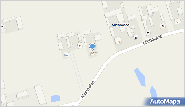 Michowice, Michowice, 60, mapa Michowice