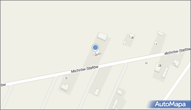 Michrów-Stefów, Michrów-Stefów, 1A, mapa Michrów-Stefów