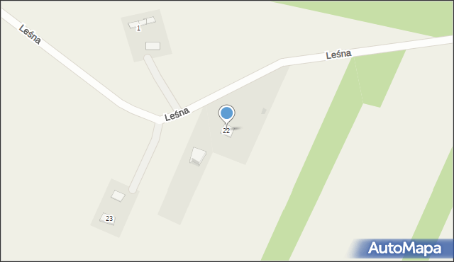 Michrów-Stefów, Michrów-Stefów, 22, mapa Michrów-Stefów