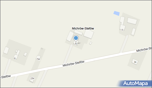 Michrów-Stefów, Michrów-Stefów, 5, mapa Michrów-Stefów
