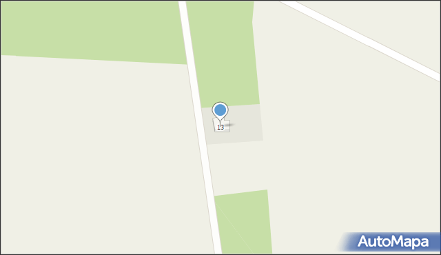 Mićkowa Hać, Mićkowa Hać, 13, mapa Mićkowa Hać